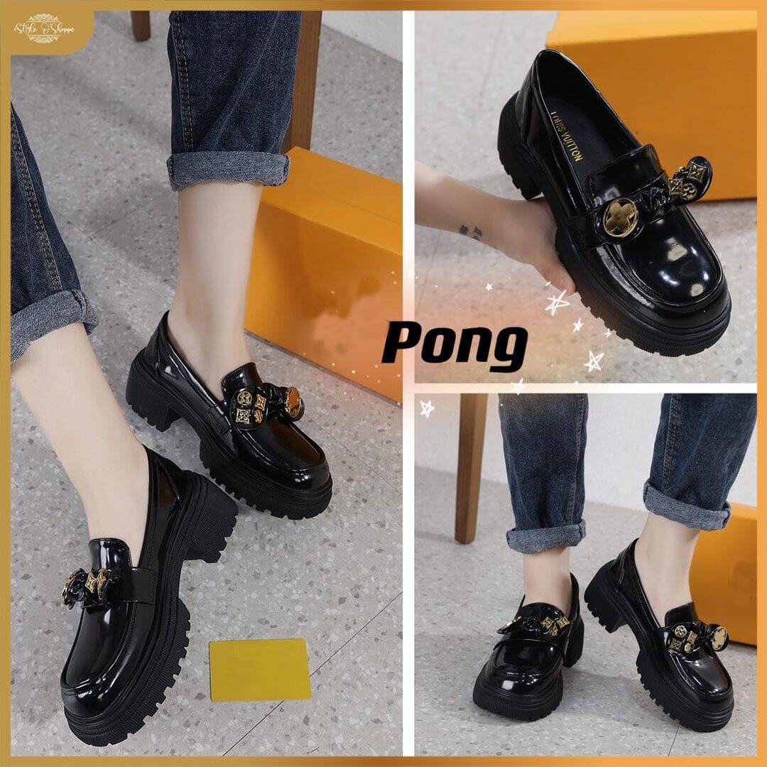 LV6896-7 Korean Fashion Casual Women's Leather Loafer (Top Grade)
