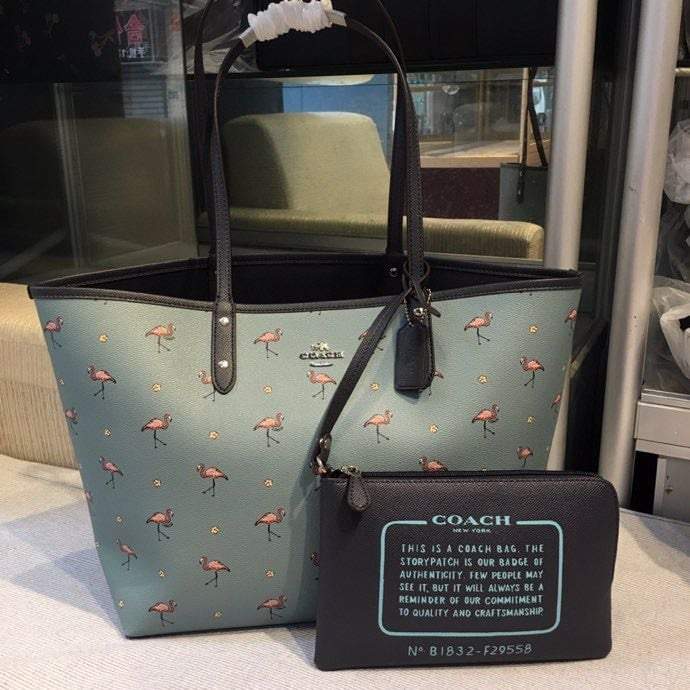 Authentic Coach bennet new shark /flamingo series leather cowboy shoulder  bag, Women's Fashion, Bags & Wallets, Purses & Pouches on Carousell