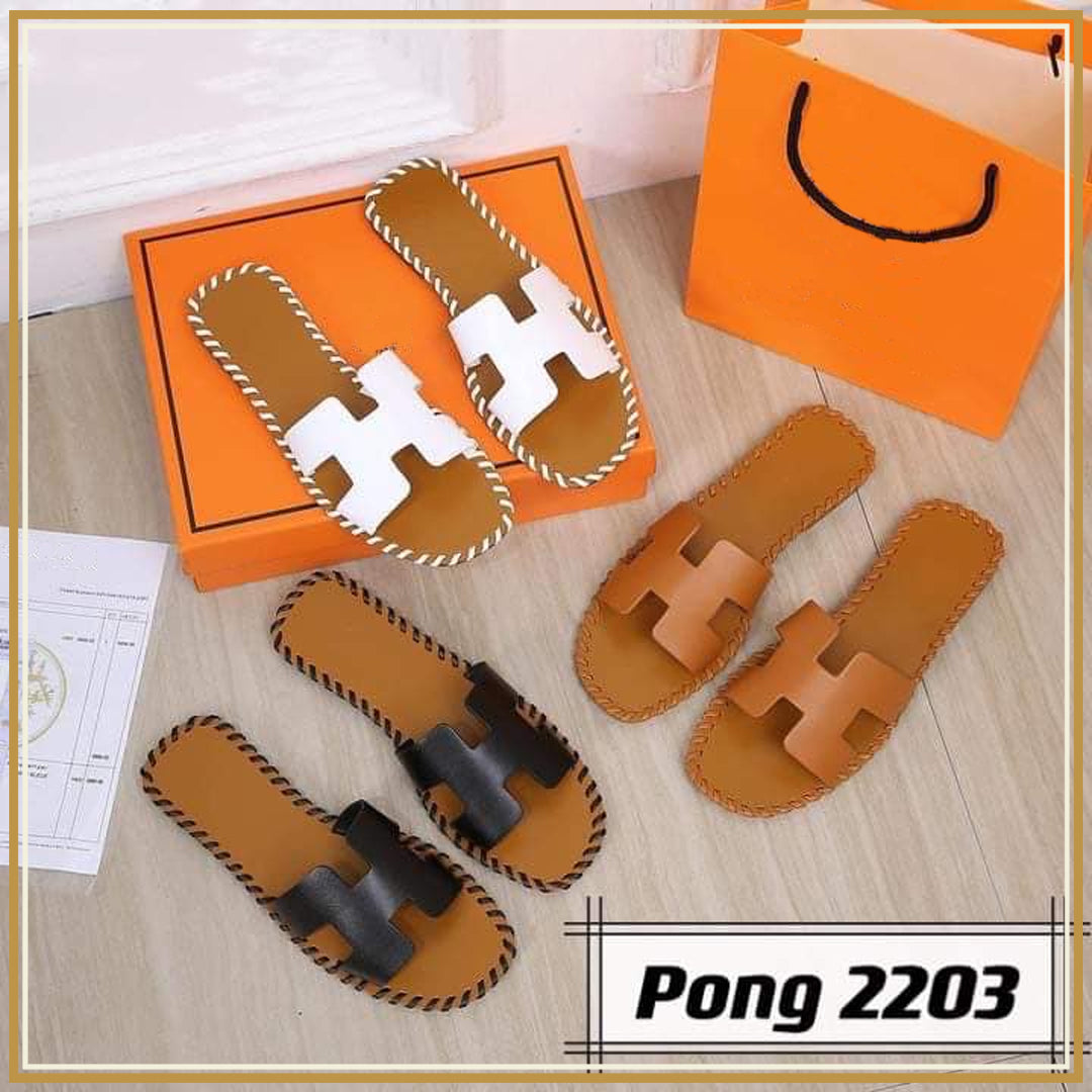 H2203 Casual Oran Stitched Sandal (Top Grade)