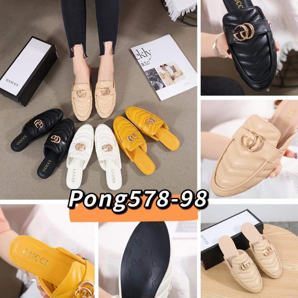 GG578-98 Casual Flat Half Shoes