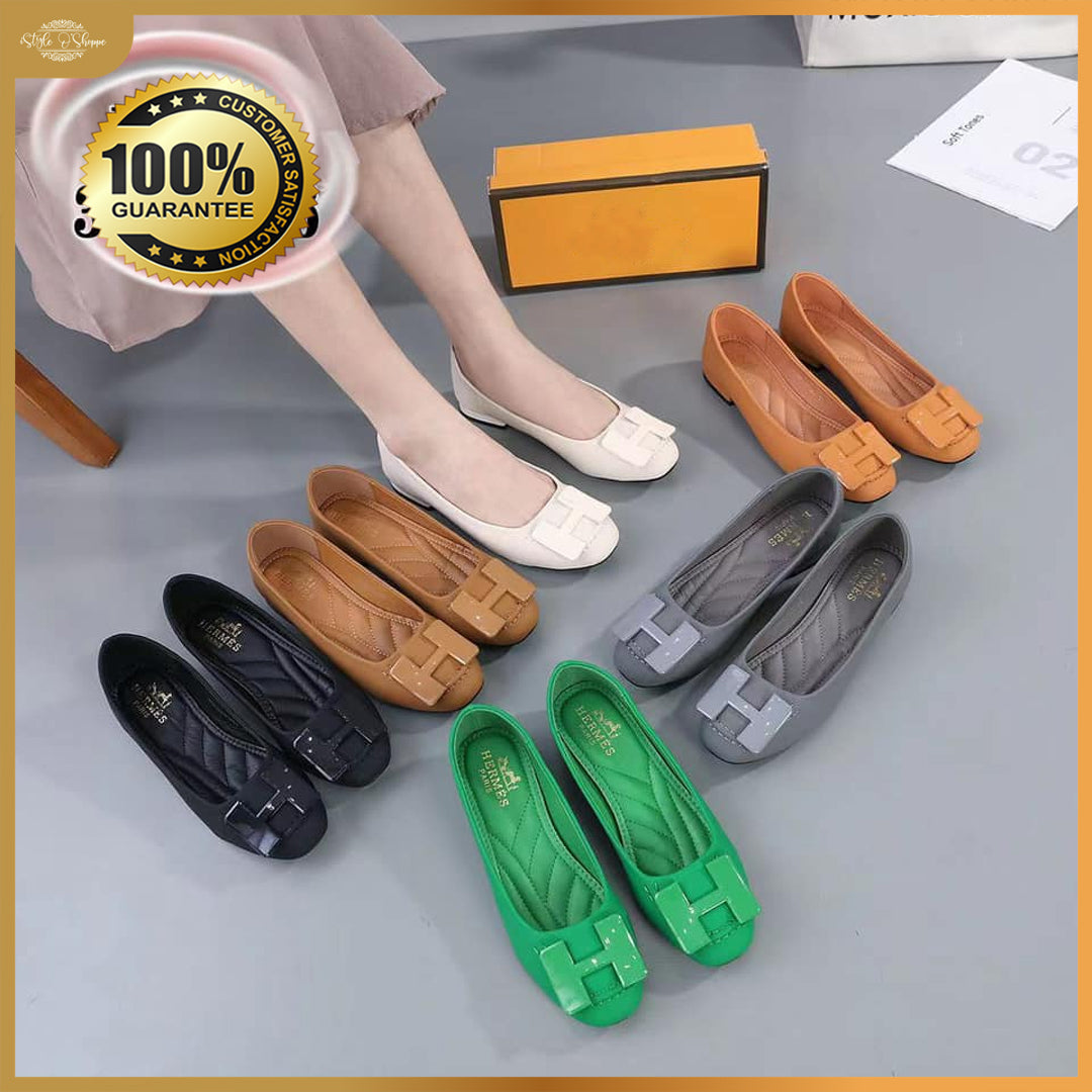 H318-H66 Casual Mini-Wedge Shoes