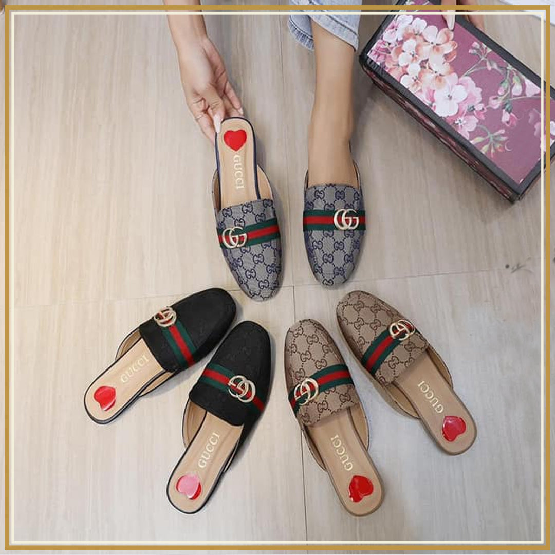 GG578-G33 Casual Flat Half Shoes