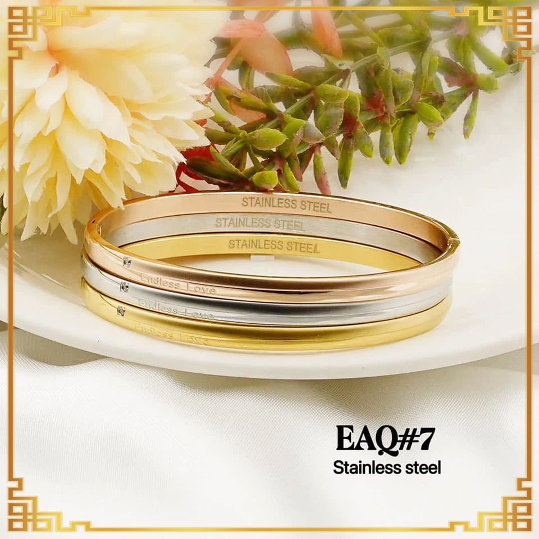 3-in-1 Bangle Stainless Steel Bangle